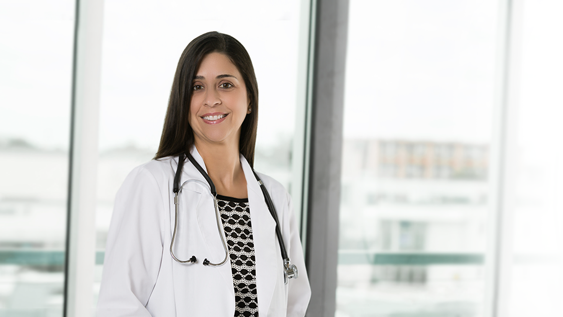 young female physician 