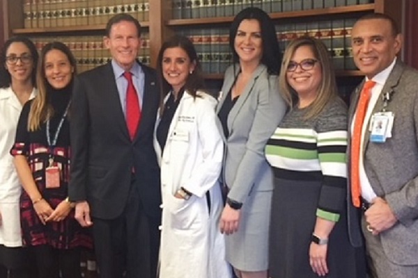 blumenthal and volunteers