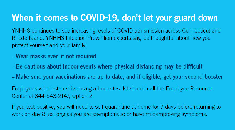 When it ccomes to COVID-19, don't let your guard down