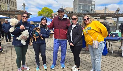 Ambulatory East Region staff (and some four-legged friends) participated
