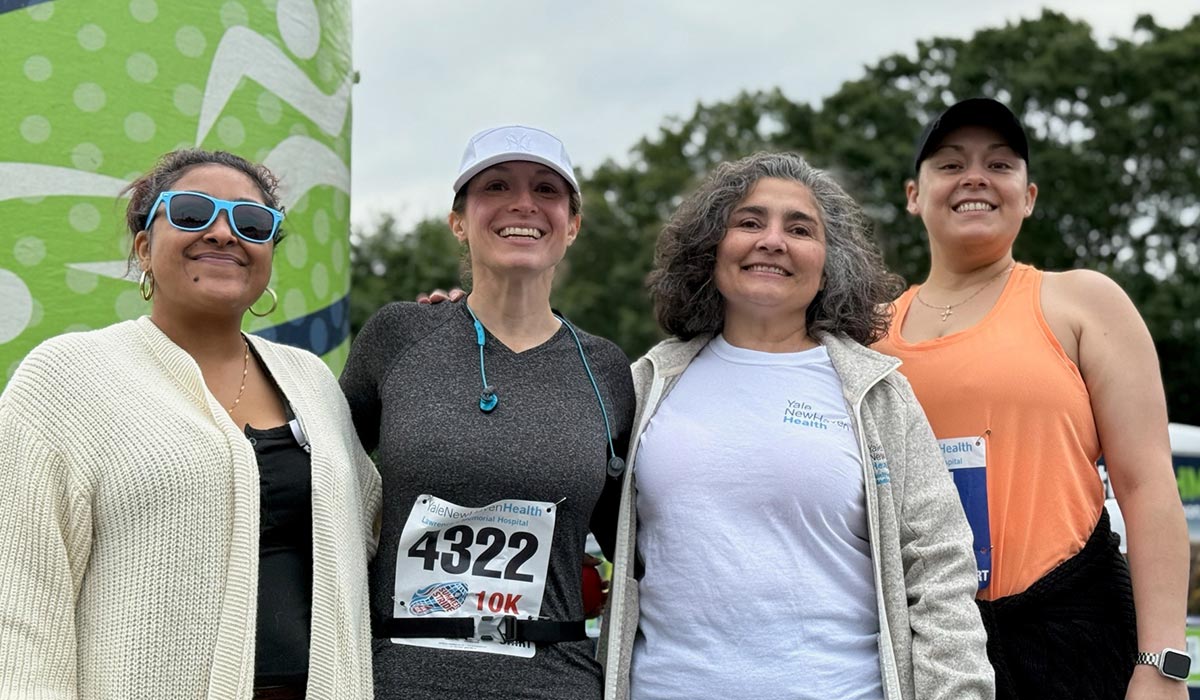 Enjoying the L+M Summer Stride event 